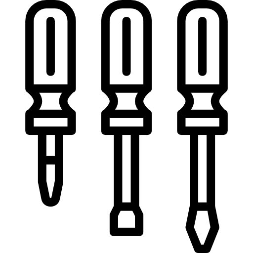 Screwdriver Basic Miscellany Lineal icon