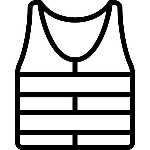 Vest Basic Miscellany Lineal icon