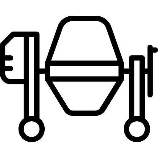 betoniera Basic Miscellany Lineal icona
