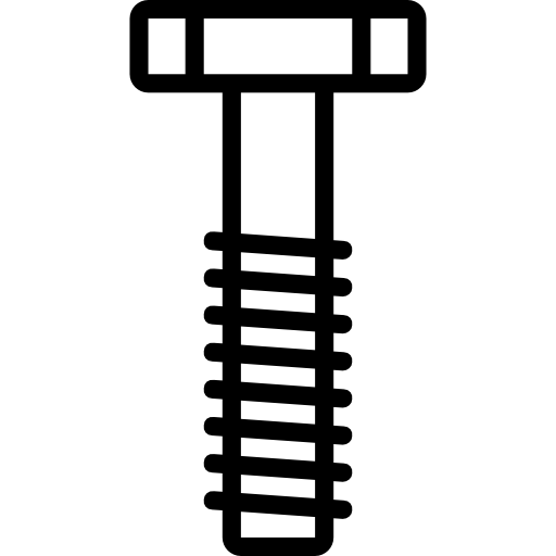 parafuso Basic Miscellany Lineal Ícone