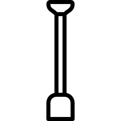 Łopata Basic Miscellany Lineal ikona