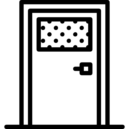 puerta Basic Miscellany Lineal icono