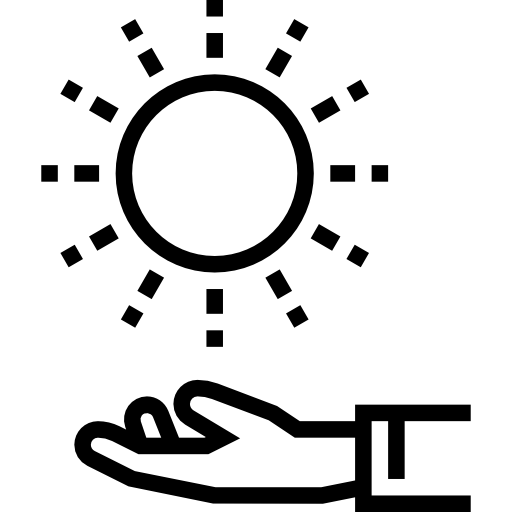 słońce Meticulous Line ikona