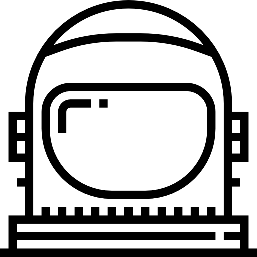 astronaut Meticulous Line icon