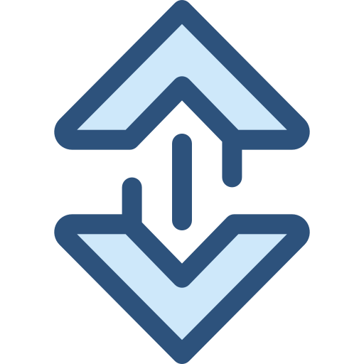 Move Monochrome Blue icon