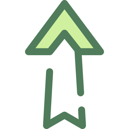 Upload Monochrome Green icon