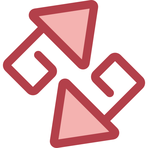 교환 Monochrome Red icon