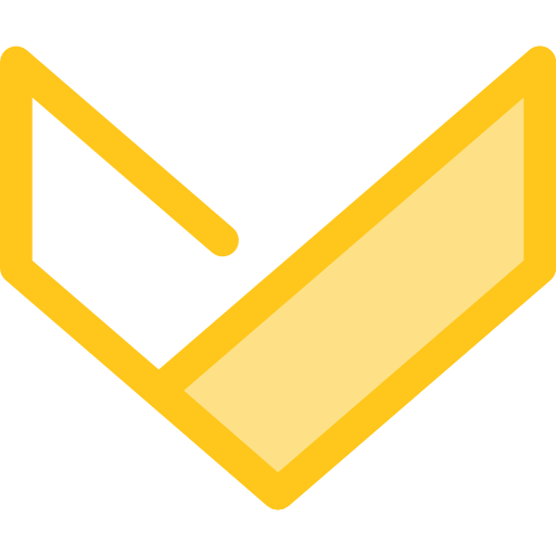 cheurón Monochrome Yellow icono