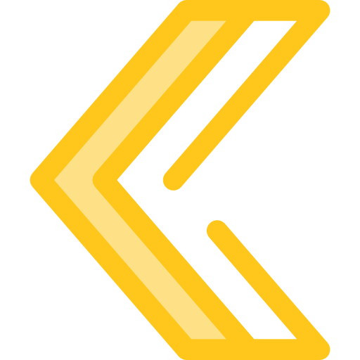 cheurón Monochrome Yellow icono