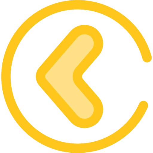 chevron Monochrome Yellow icon