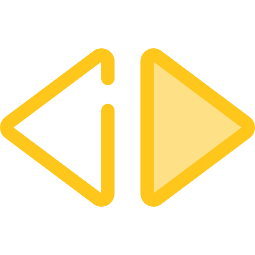 schneller vorlauf Monochrome Yellow icon