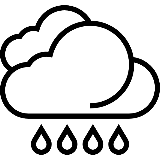 Rain Meticulous Line icon