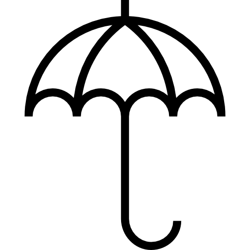paraplu Meticulous Line icoon