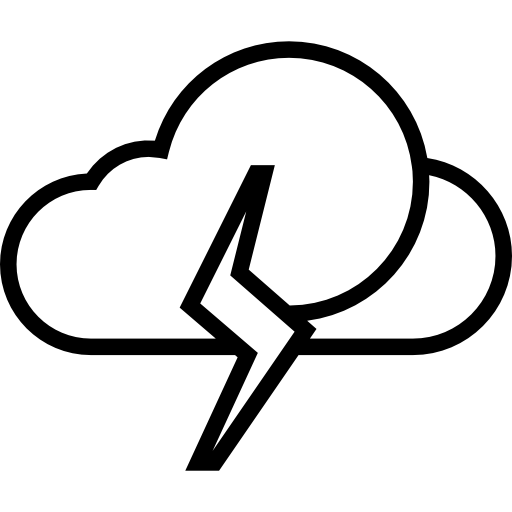 폭풍 Meticulous Line icon