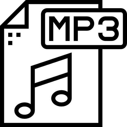 mp3 Meticulous Line icon