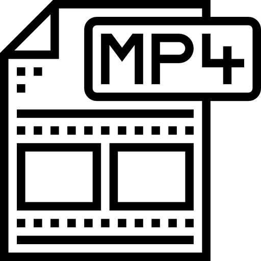 Mp4 Meticulous Line icon