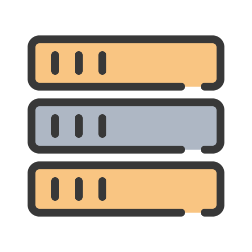 Storage unit Generic Outline Color icon