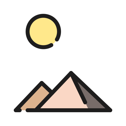 piramide Generic Outline Color icoon