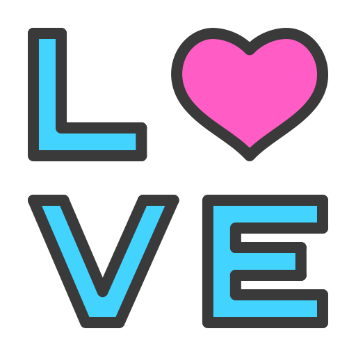 사랑 Generic Outline Color icon
