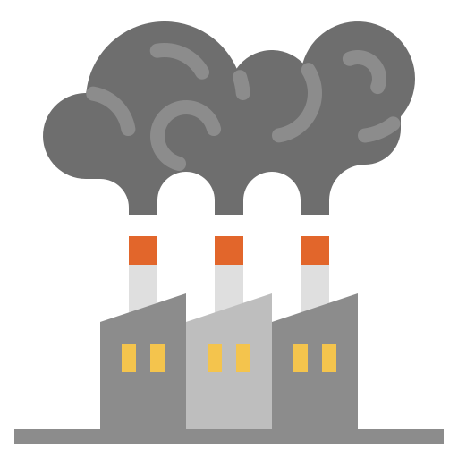 dwutlenek węgla Generic Flat ikona