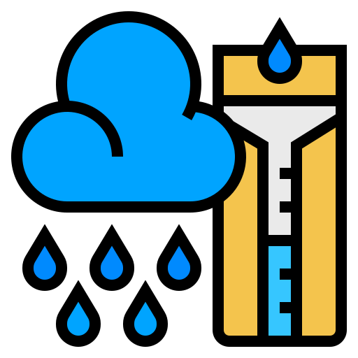 降雨 Generic Outline Color icon
