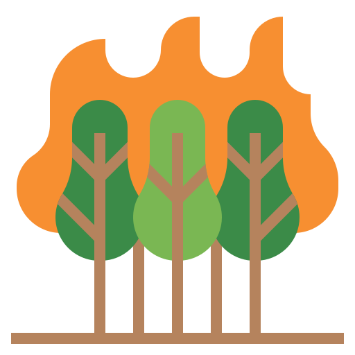 pożar Generic Flat ikona