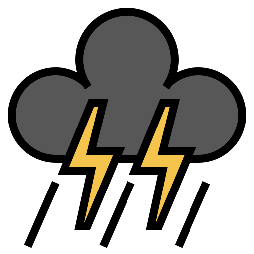 Storms Generic Outline Color icon