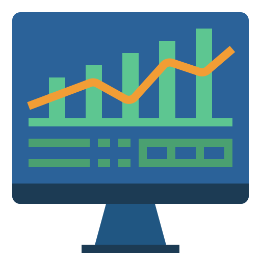 Data analytics Generic Flat icon