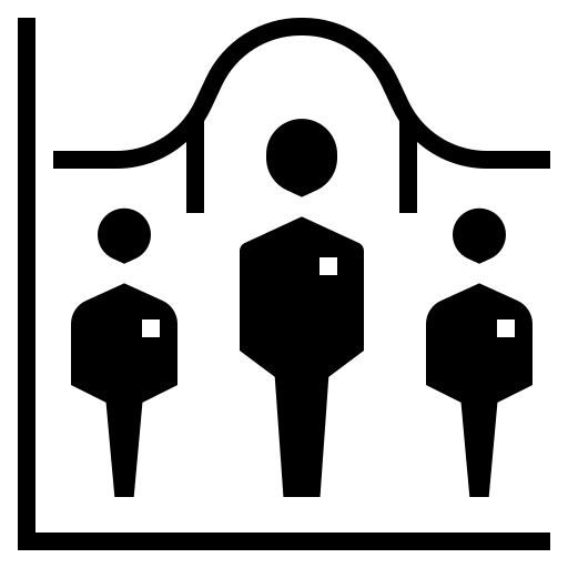 média Generic Glyph Ícone