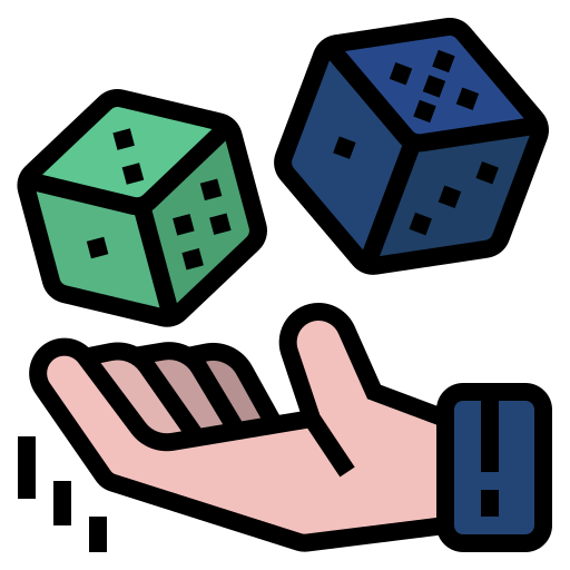 Probability Generic Outline Color icon