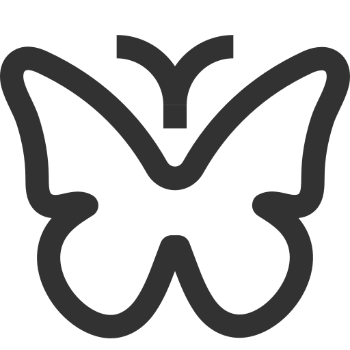 mariposa Dreamstale Lineal icono