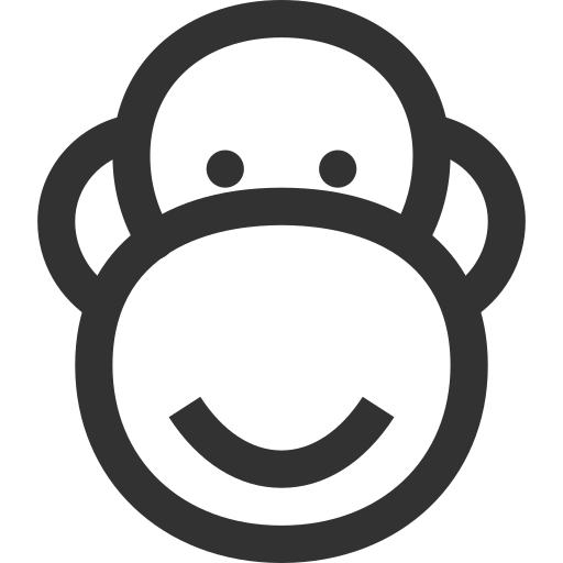szympans Dreamstale Lineal ikona