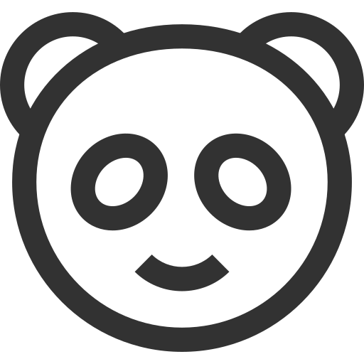 panda Dreamstale Lineal icono