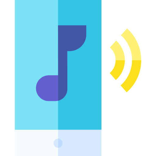 음악 Basic Straight Flat icon