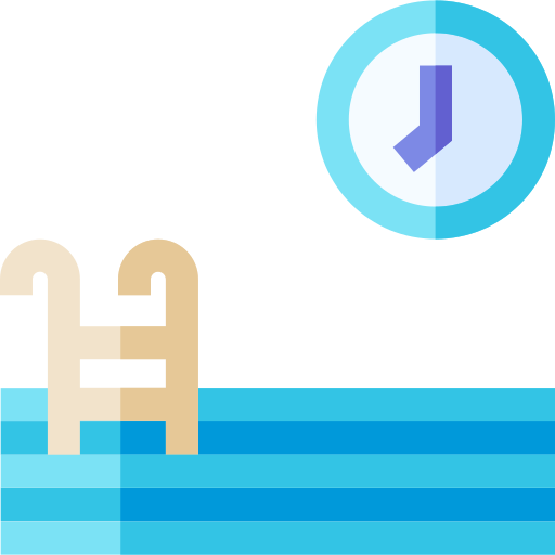 Swimming pool Basic Straight Flat icon