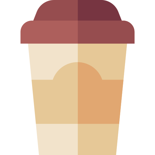 Coffee Basic Straight Flat icon