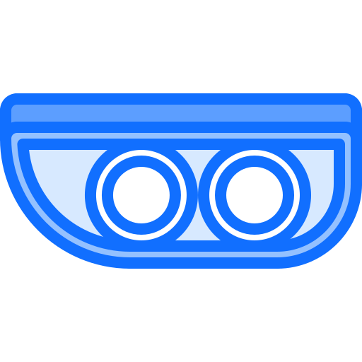 scheinwerfer Coloring Blue icon