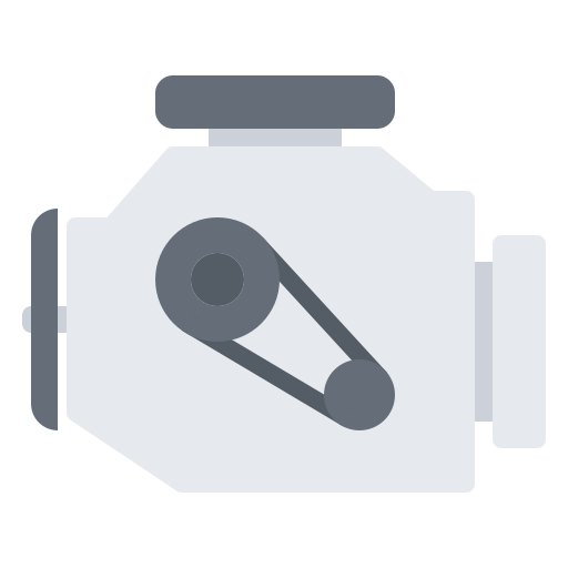 Engine Coloring Flat icon