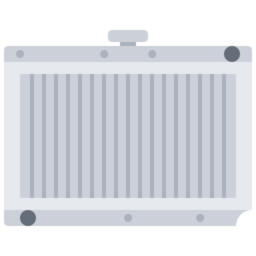 Radiator Coloring Flat icon