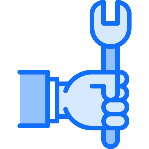 llave inglesa Coloring Blue icono