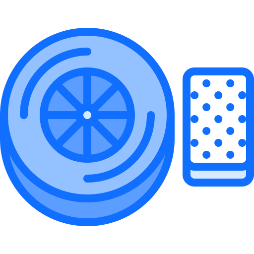 タイヤ Coloring Blue icon