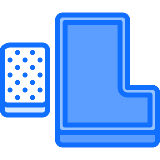 Mat Coloring Blue icon