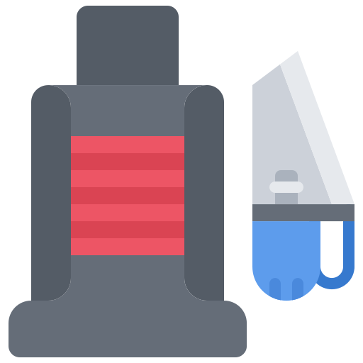 autostoel Coloring Flat icoon