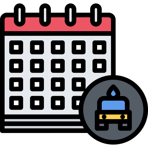 Calendar Coloring Color icon