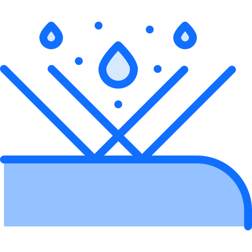 anti-pluie Coloring Blue Icône