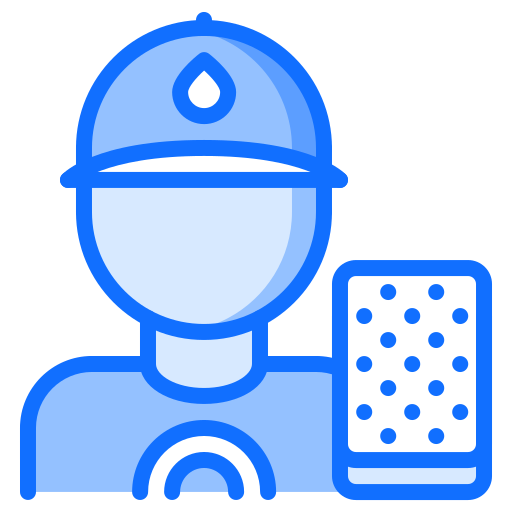 limpiador Coloring Blue icono