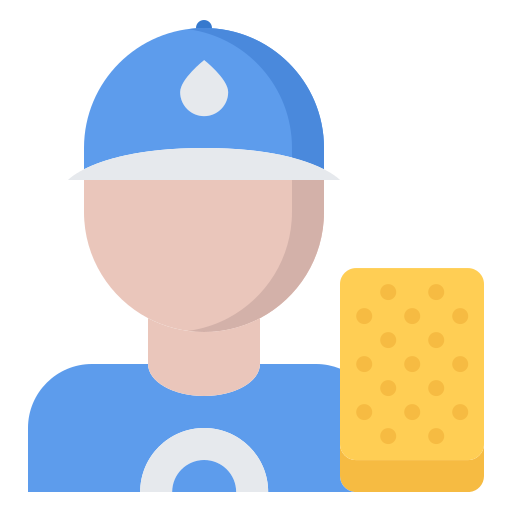 Cleaner Coloring Flat icon