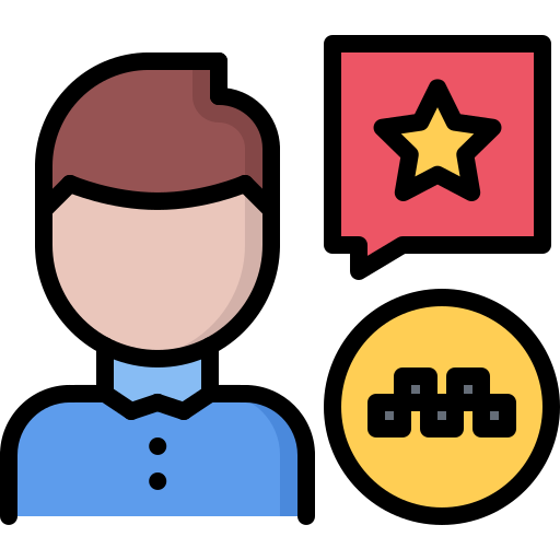 Customer review Coloring Color icon