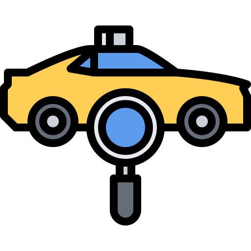 Такси Coloring Color иконка