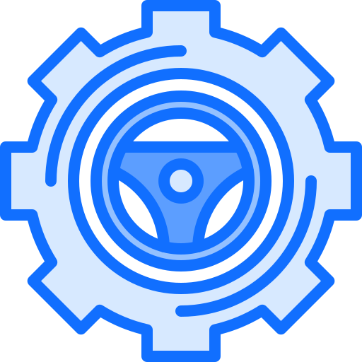 optimierung Coloring Blue icon